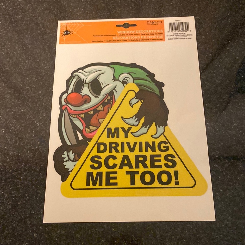 Halloween Clown Car Decor
